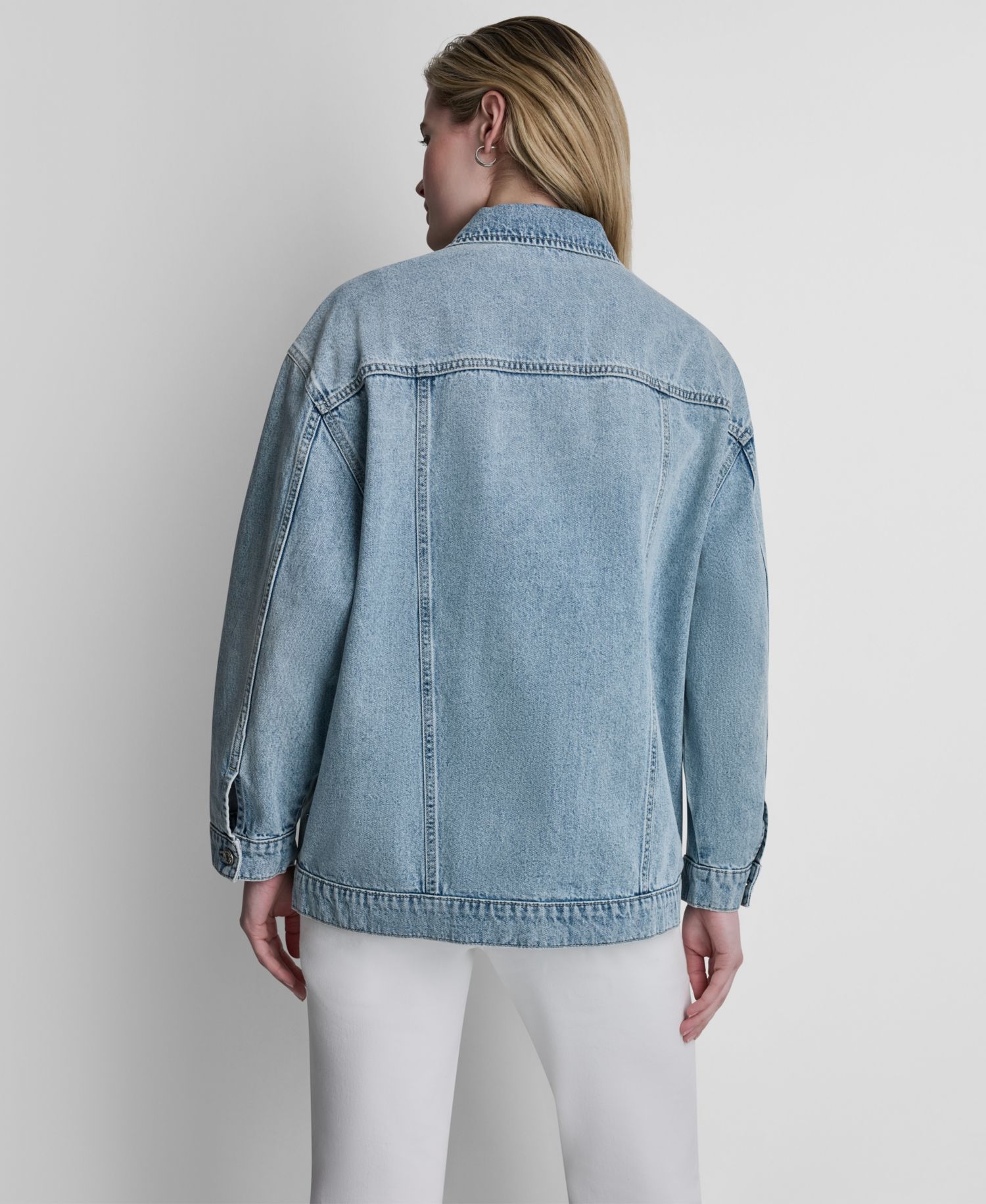 Women's Long-Sleeve Oversized Tucker Jacket