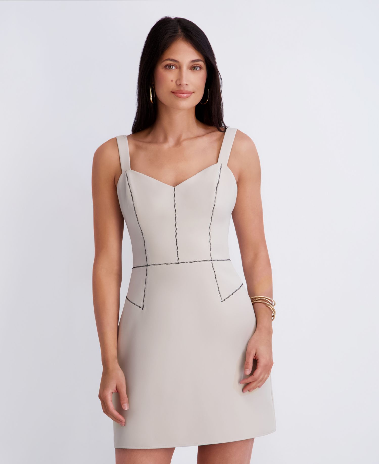 Women’s Sweetheart Scuba Mini Dress
