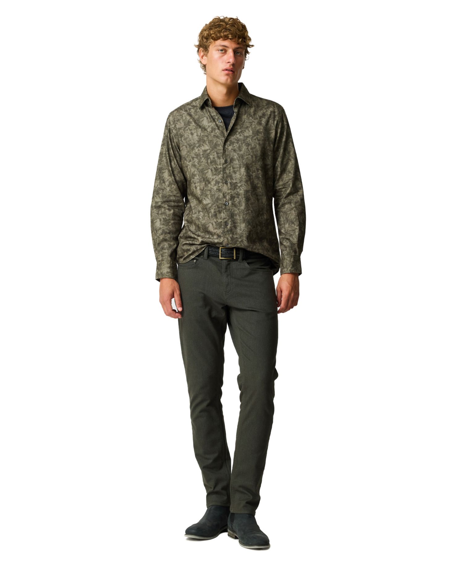 Men's Campbell Valley Slim-Fit Cotton Shirt