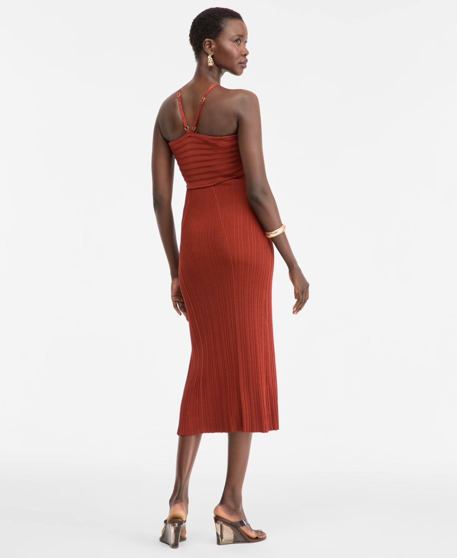 Women's Halter Sweater Dress