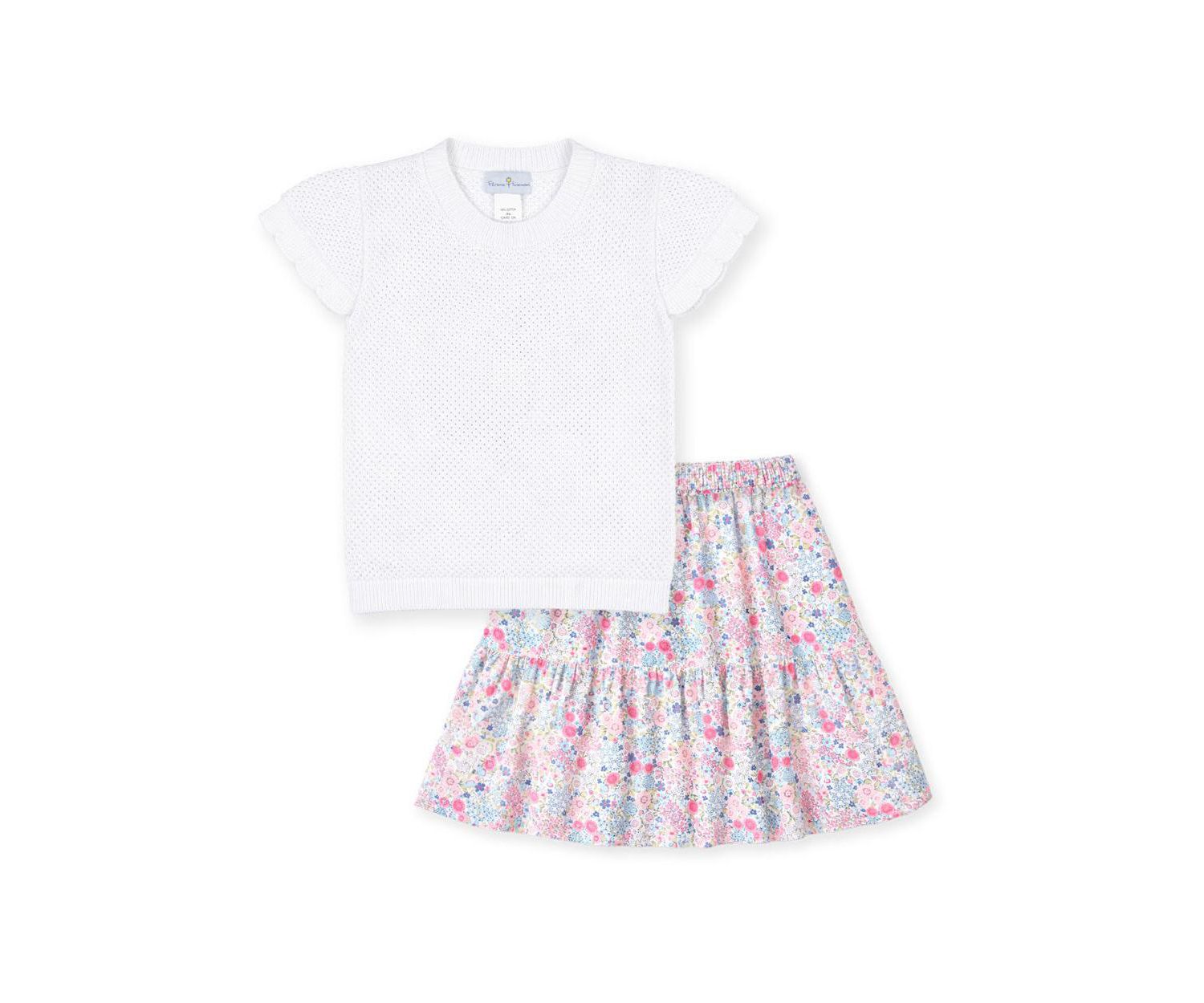 Big Girl Floral Skirt
