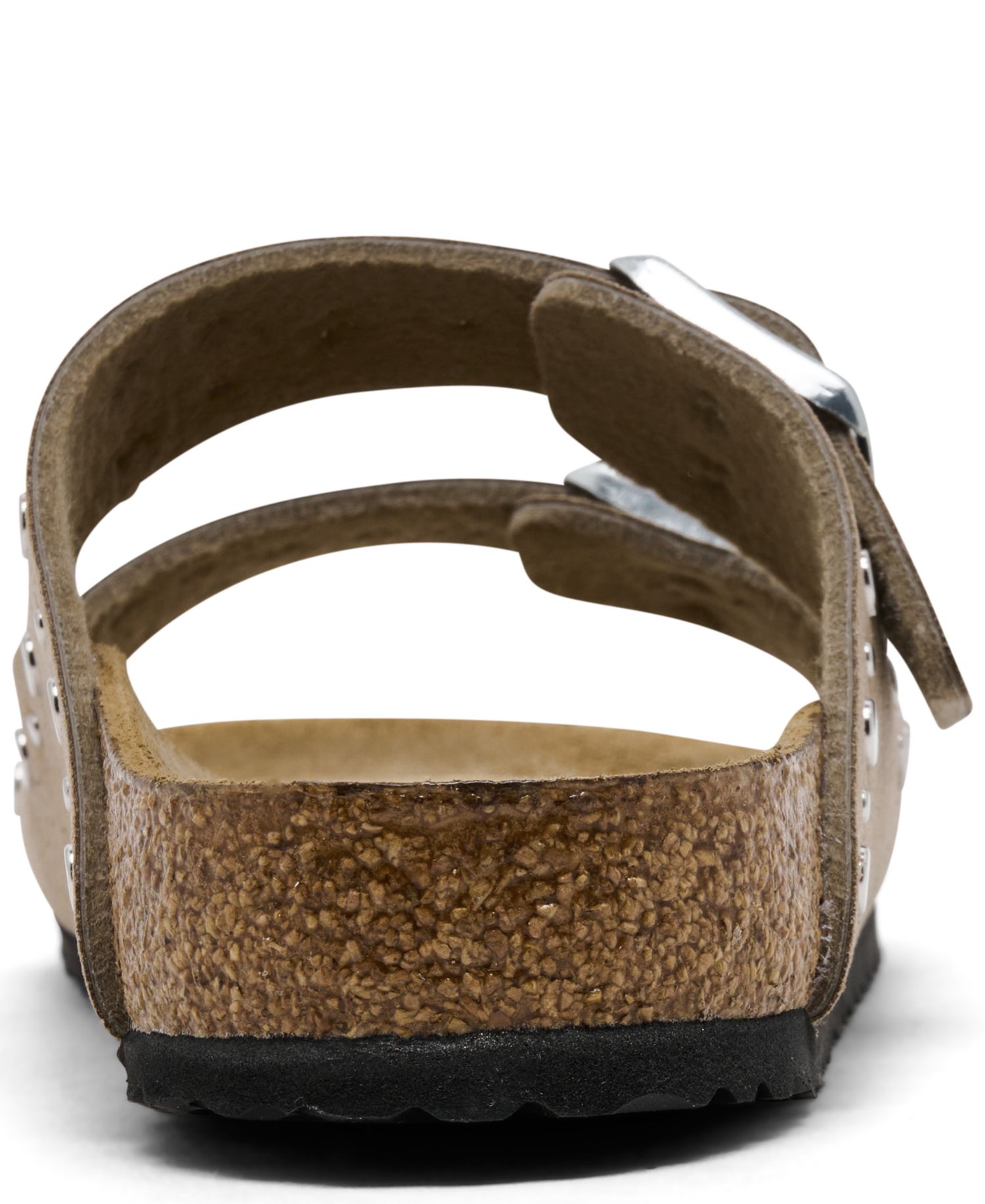 Little Girls' Arizona Rivets Suede Leather Sandals from Finish Line
