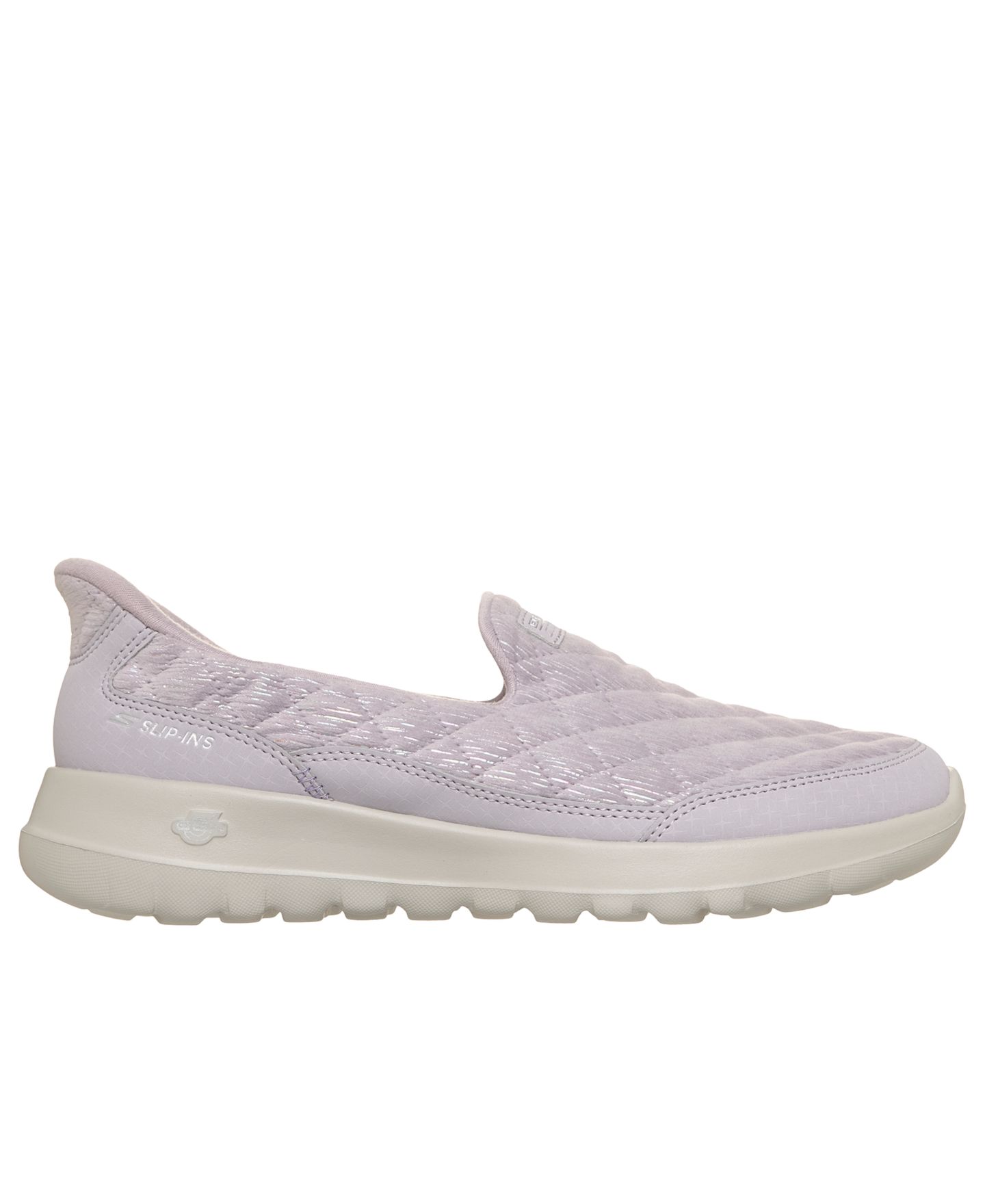 Женские кроссовки для ходьбы Skechers Slip-ins Go Walk Joy - Cozy Fit Dream, цвет: Лавандовый — фото 2