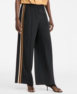 Women's Side-Stripe Wide-Leg Pants