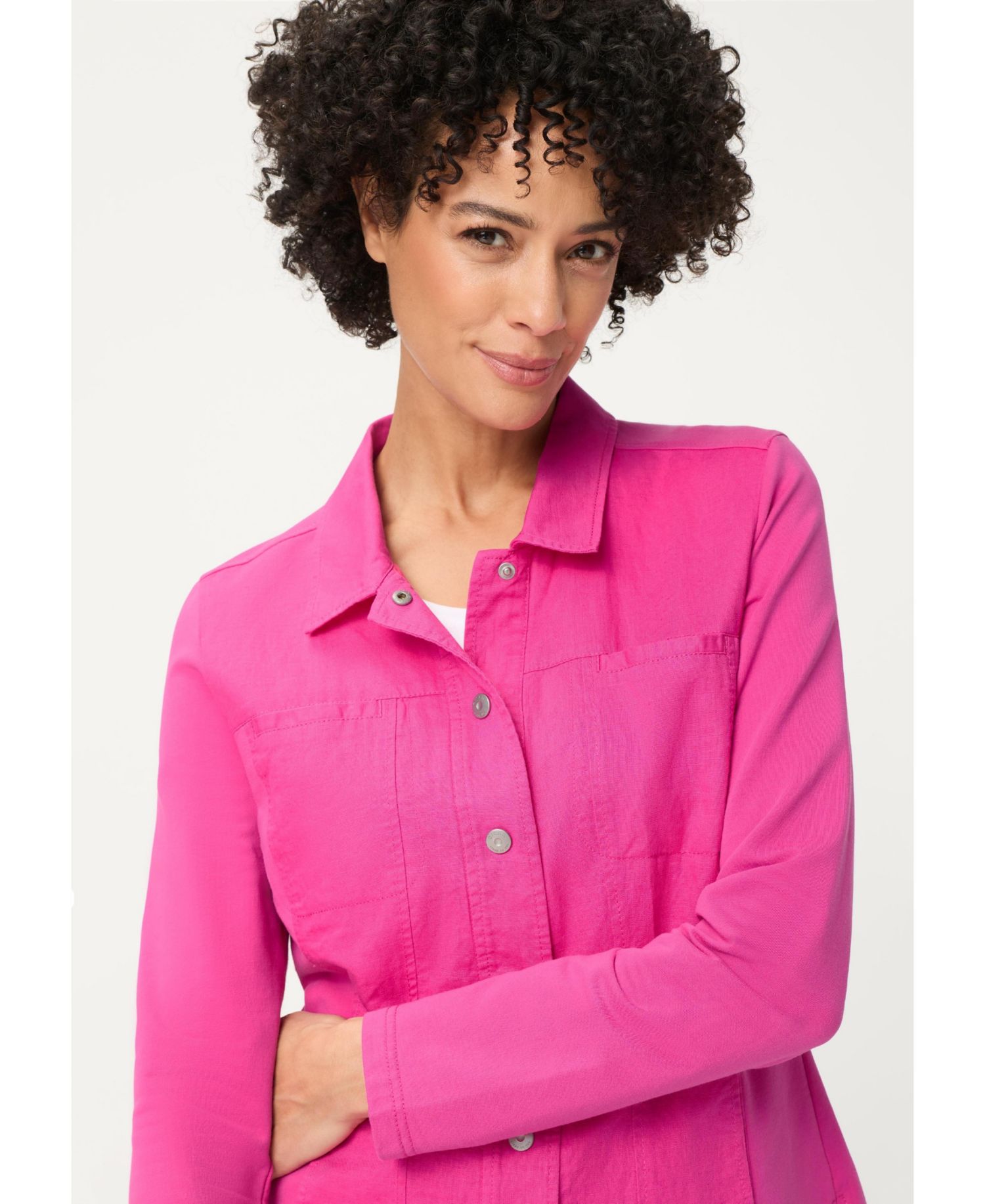 Women's Mixed Media Jacket
