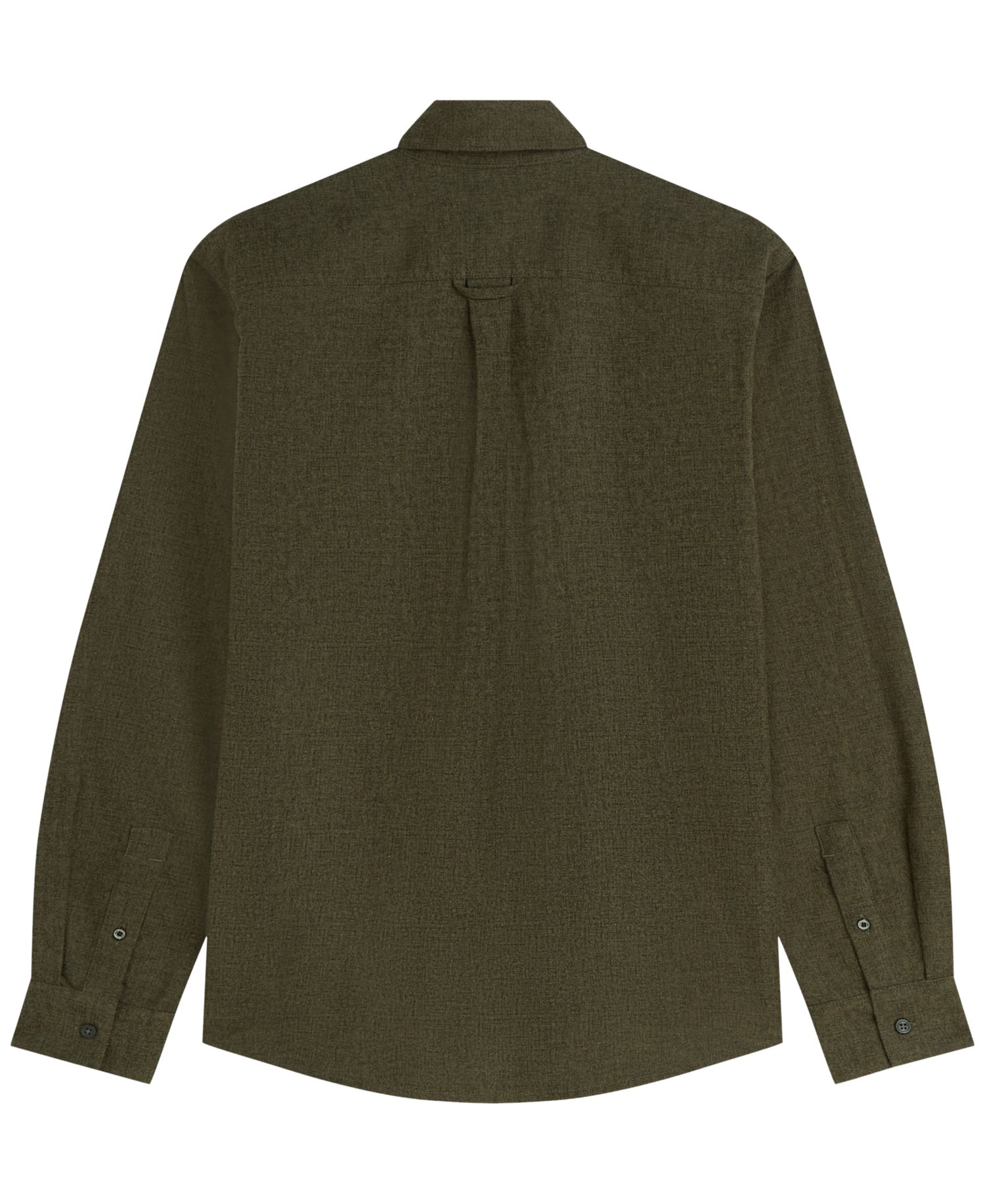 Men's Melange Long-Sleeve Shirt