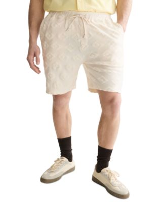 Men's Jacquard Terry Casual Bermuda Shorts