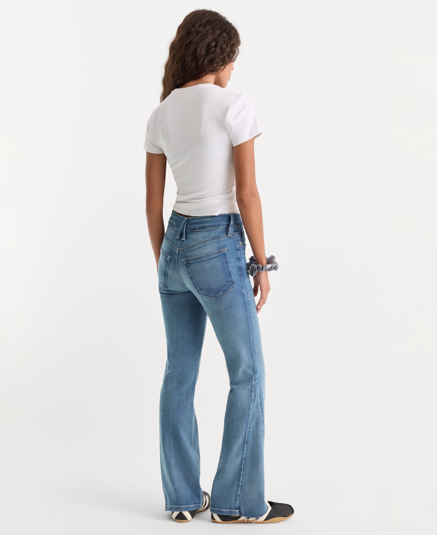 Women's Soft Tech High-Rise Bootcut Jeans