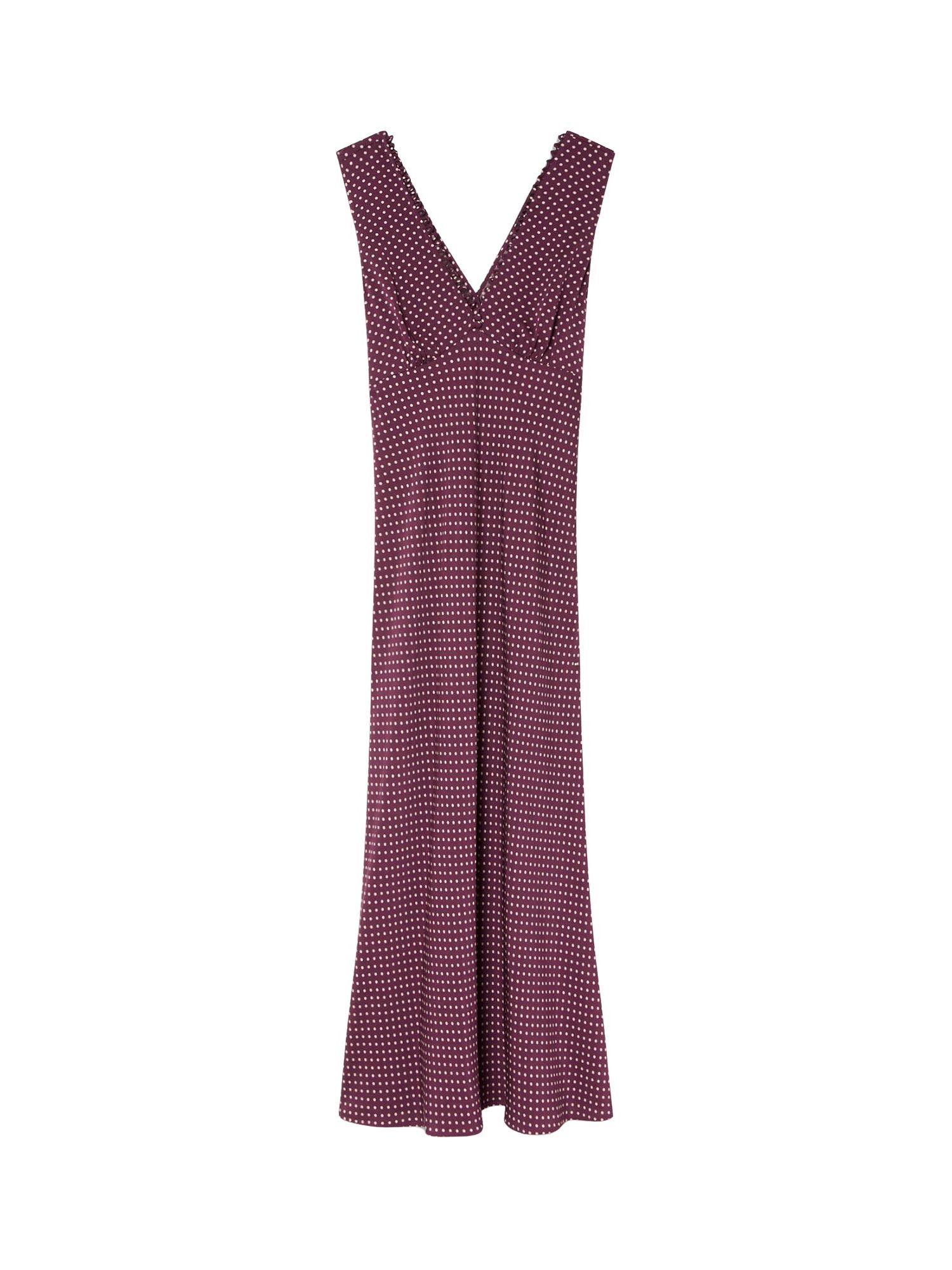Women's Mini Spot Sleeveless Dress