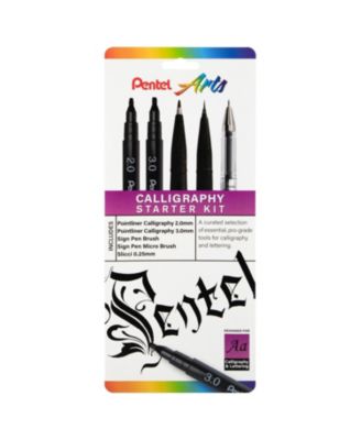 Arts Calligraphy Starter Kit, 5-pk