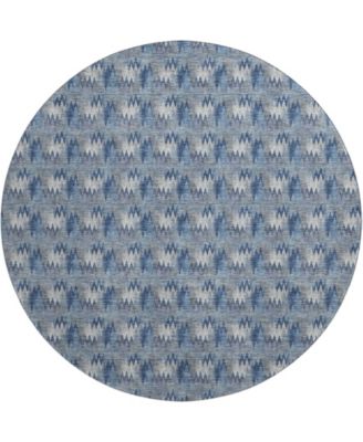 Soft Essentials Machine Washable SE5 8'x8' Round Area Rug