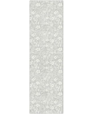 Soft Essentials Machine Washable SE4 2'3"x7'6" Runner Area Rug