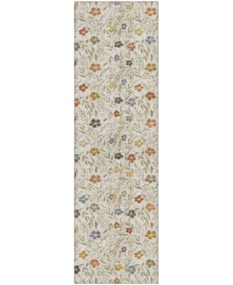 Soft Essentials Machine Washable SE4 2'3"x7'6" Runner Area Rug