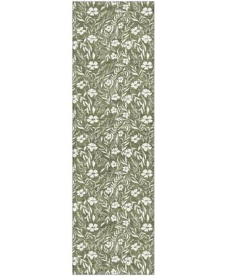 Soft Essentials Machine Washable SE4 2'3"x7'6" Runner Area Rug