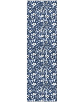 Soft Essentials Machine Washable SE4 2'3"x7'6" Runner Area Rug