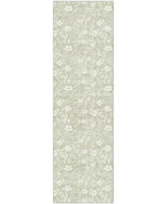 Soft Essentials Machine Washable SE4 2'3"x7'6" Runner Area Rug