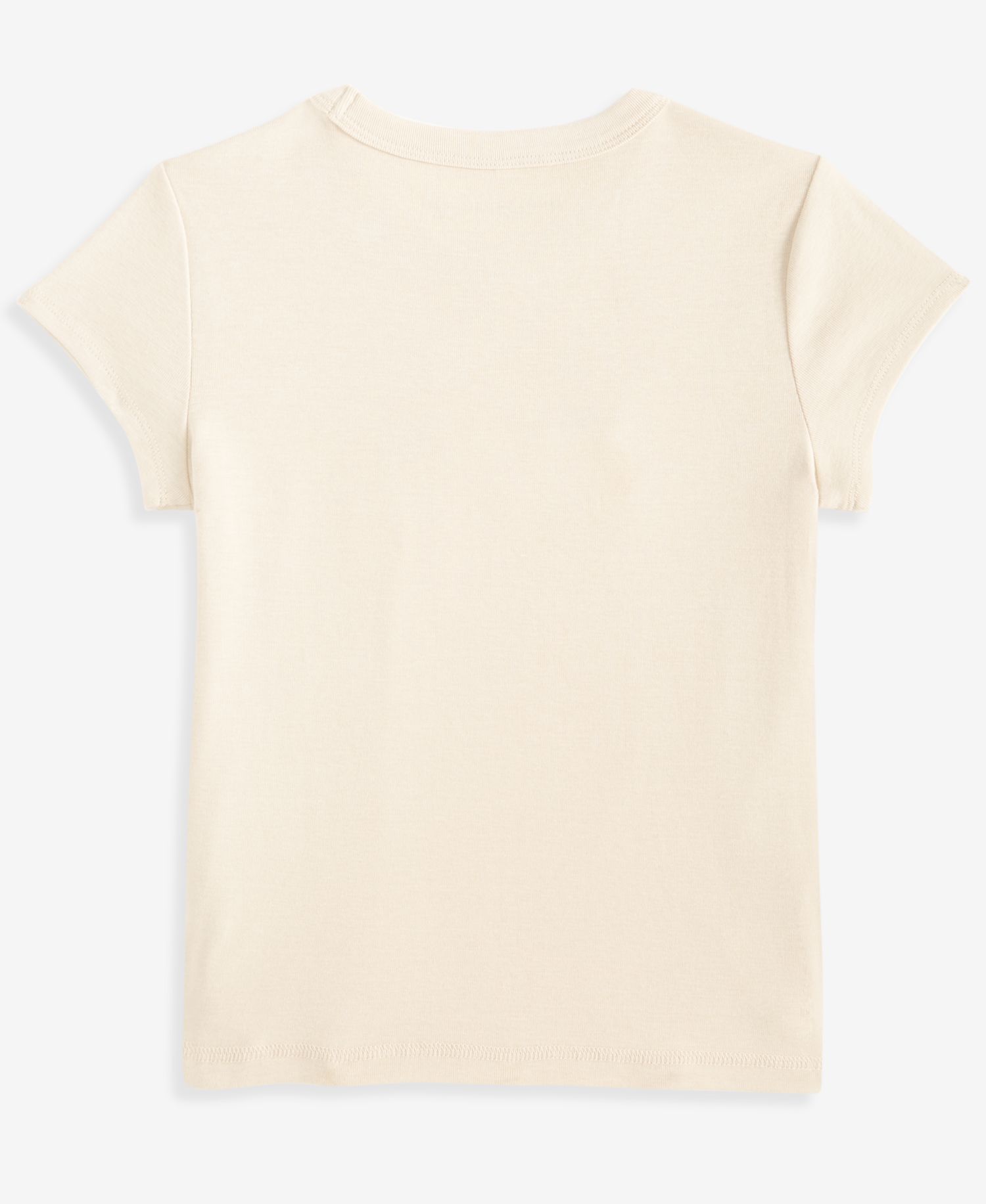 Girls' 5-18 Floral Logo Baby T-Shirt