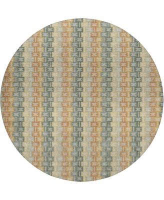 Kenner KN3 8'x8' Round Area Rug