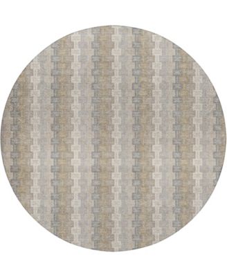 Kenner KN3 8'x8' Round Area Rug