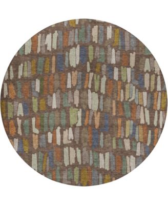 Kenner KN5 8'x8' Round Area Rug