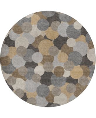 Kenner KN9 8'x8' Round Area Rug