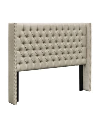 Amelia 68.5" Wingback Upholstered Headboard