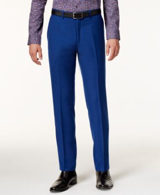 Bar III - Men's Slim-Fit Cobalt Pants