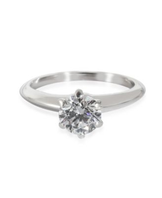 1.05 ct Round Brilliant Diamond Engagement Ring