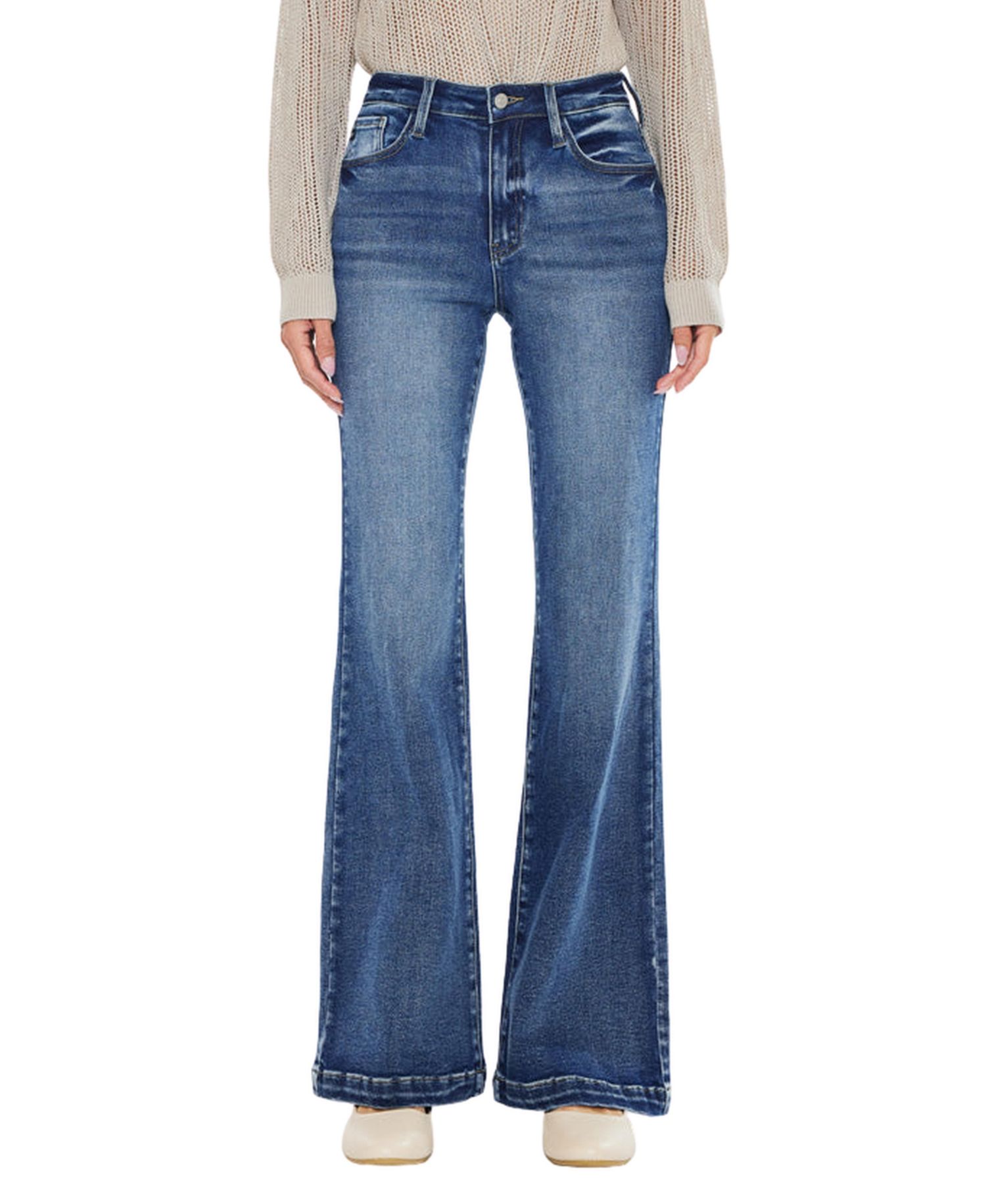 Women's Avonlea High Rise Wide Flare Jeans