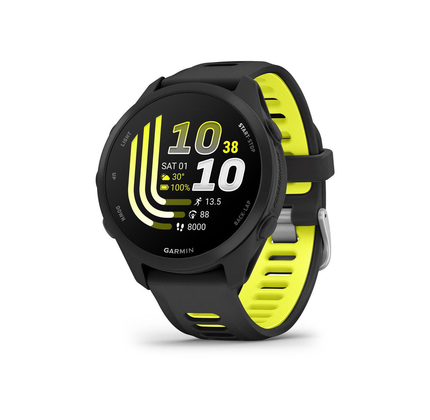 Forerunner 170 GPS Running Heart Rate Smartwatch, Silicone, 43mm