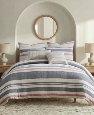 Pierre Textured 3-Piece Duvet Cover Set, King/California King