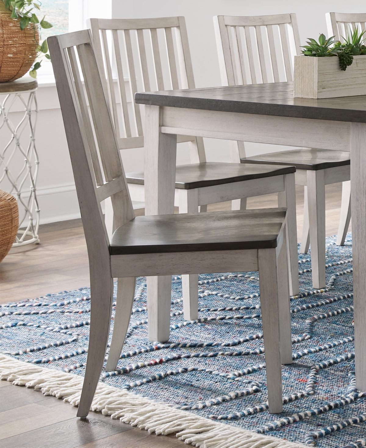 Dawnwood 2-Piece Wood Dining Side Chair Set