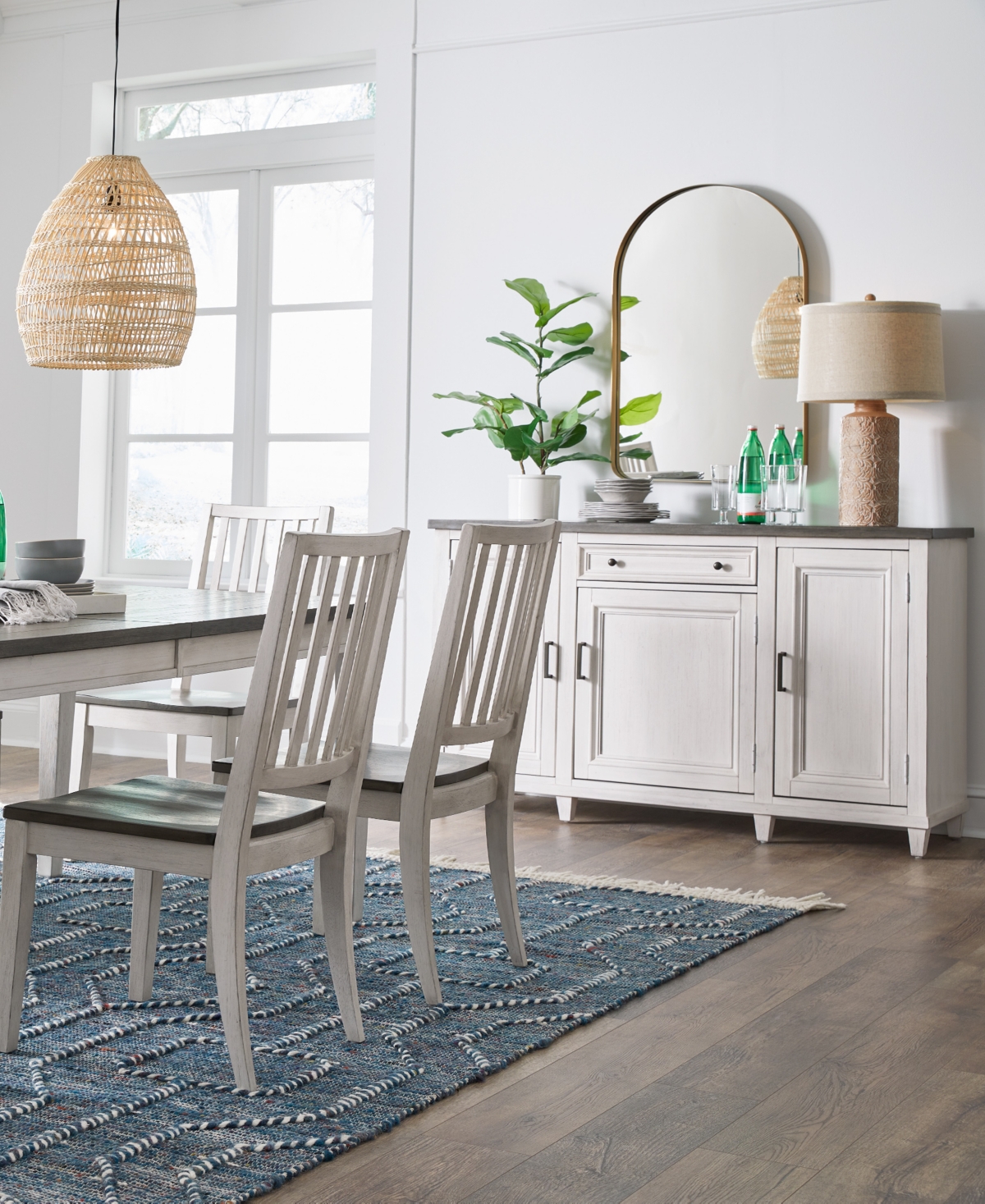 Dawnwood 8-Piece Wood Dining Side Chair Set