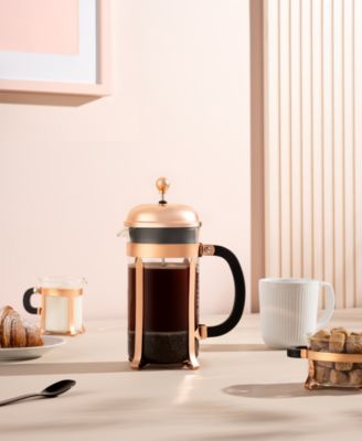Bodum Classic Chambord Copper 8 Cup French Press Coffee Maker - Macy's