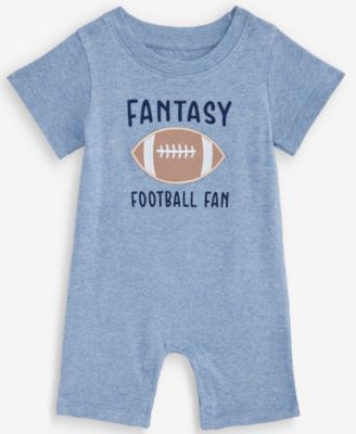 Baby Boys' 0M-24M Fantasy Football Fan Cotton Sunsuit