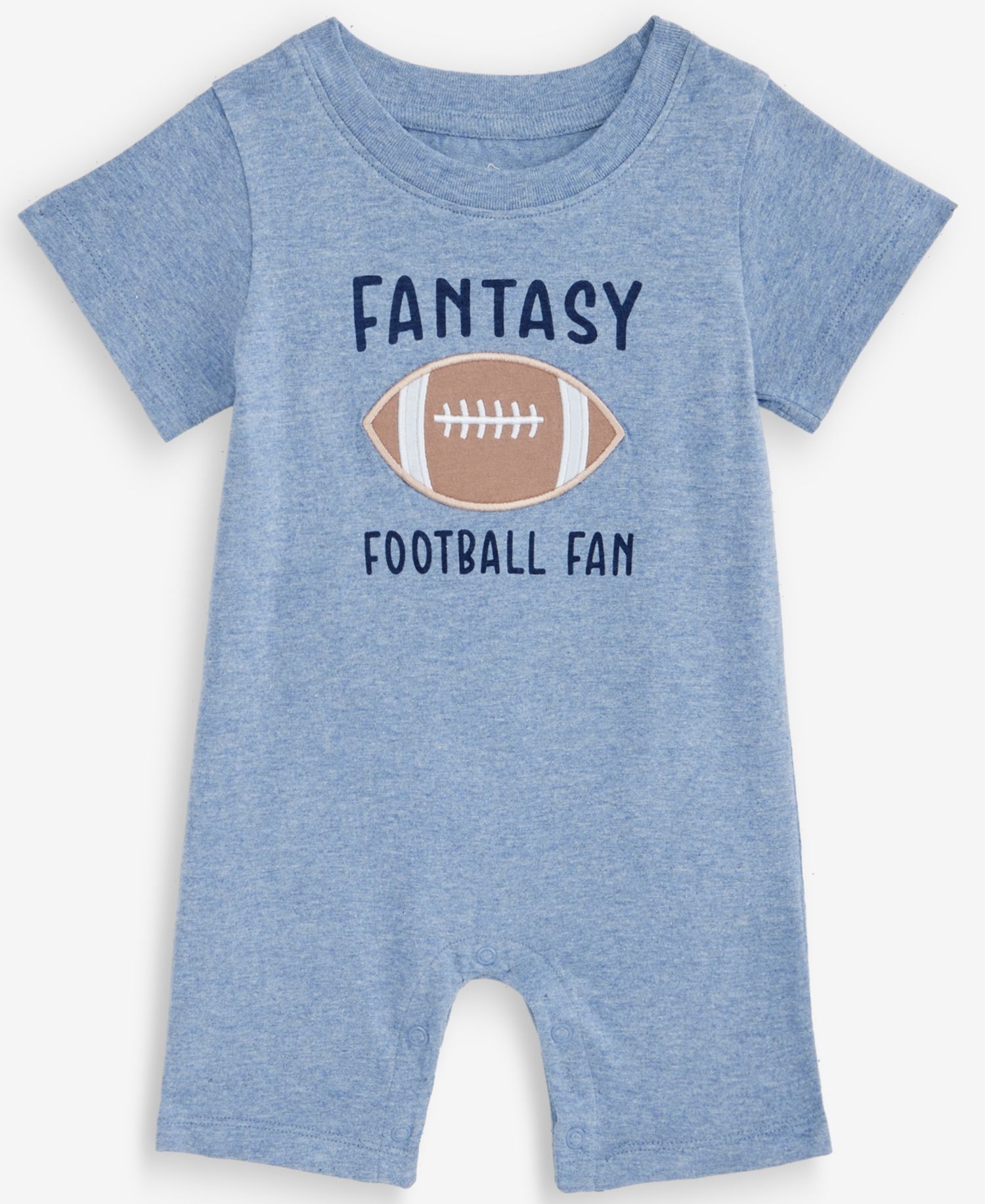 Baby Boys' 0M-24M Fantasy Football Fan Cotton Sunsuit