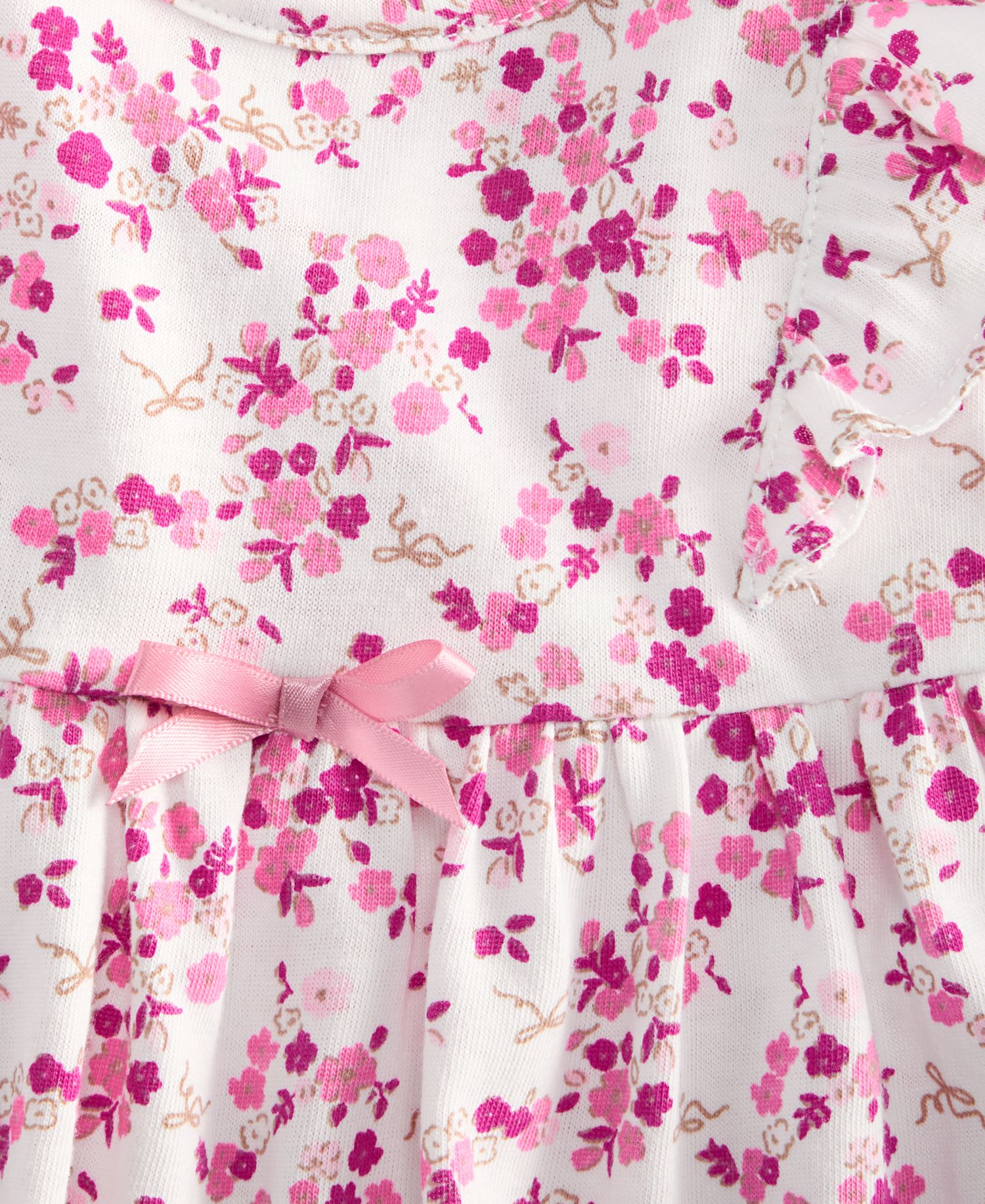 Baby Girls' 0M-24M Floral-Print Skirted Sunsuit