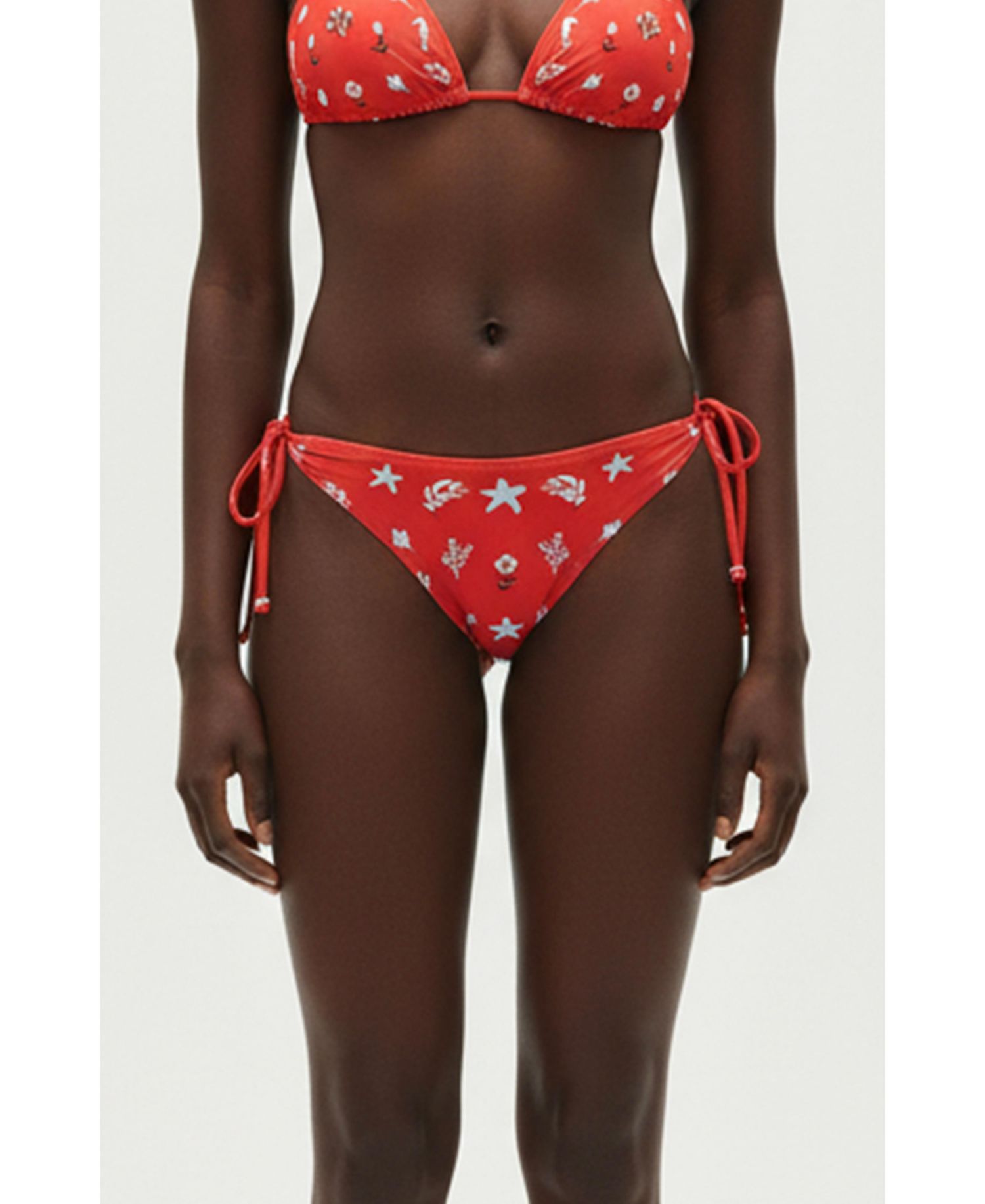Women's Coral Garden Reversible Tie Side Bottom