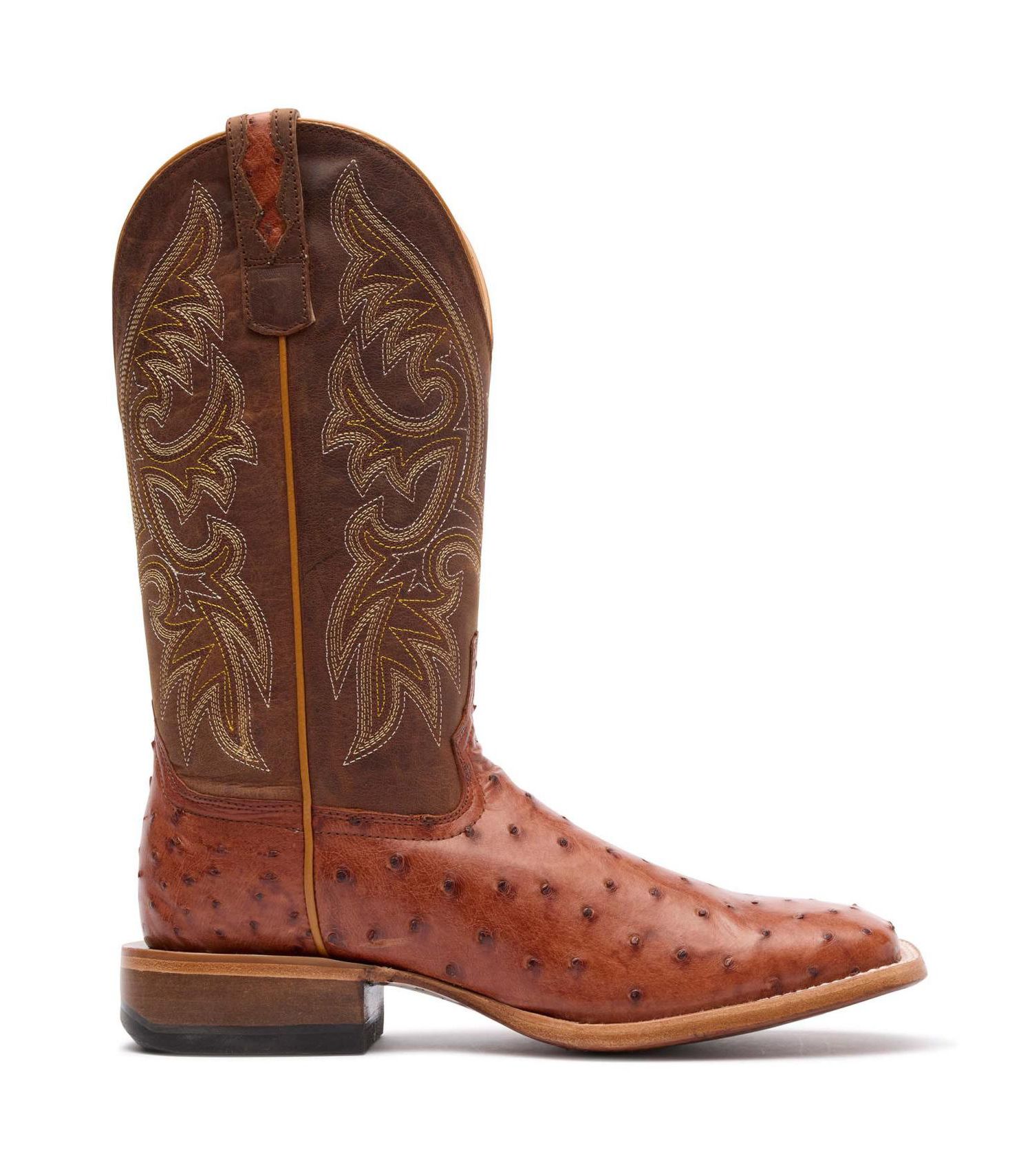 Men's Premium Exotics Full-Quill Ostrich Western Boot