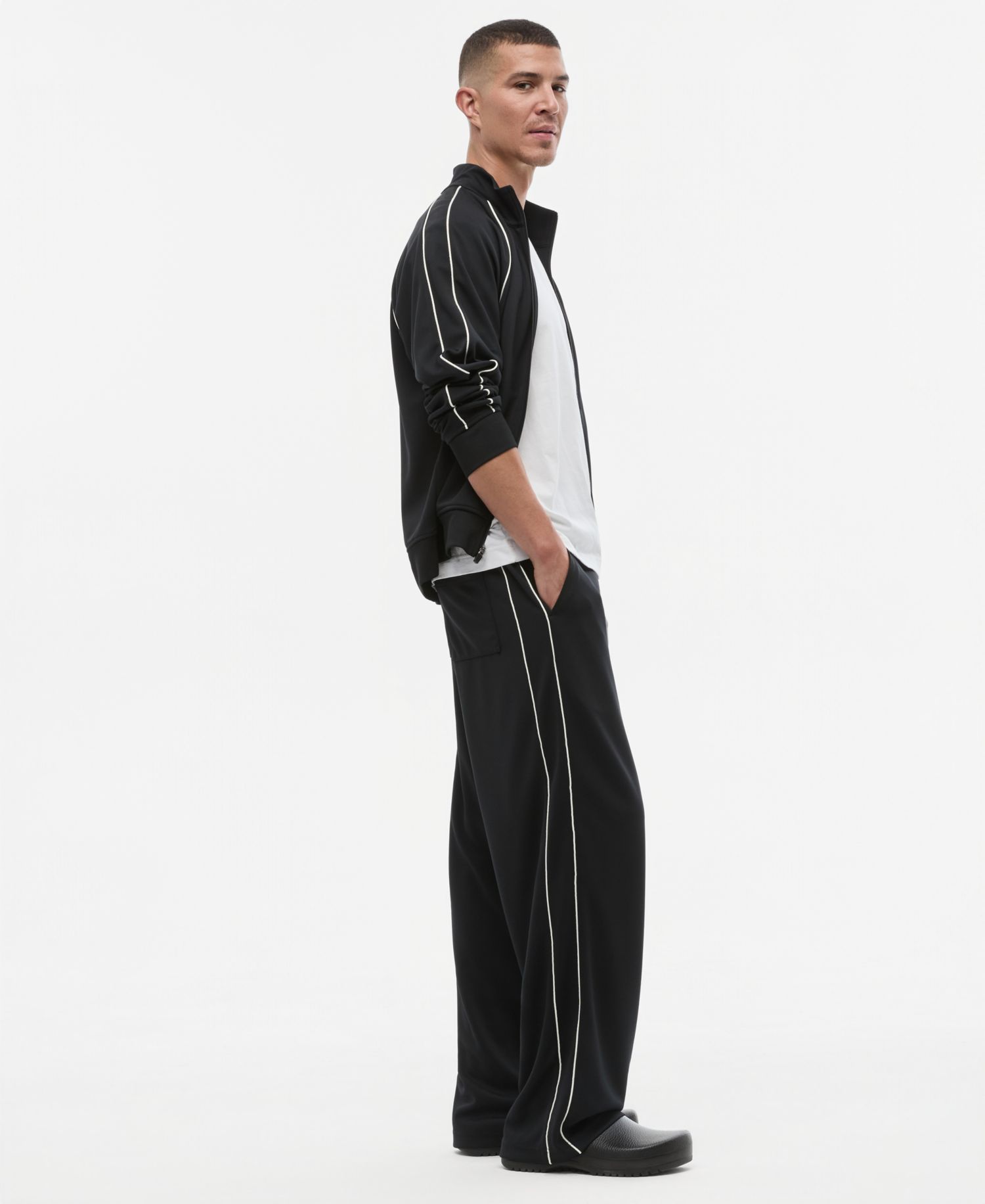 Men's Louis Wide-Leg Track Pants