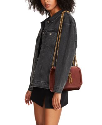 Steve Madden Larisae Small Magnetic Snap Crossbody Handbag - Macy's