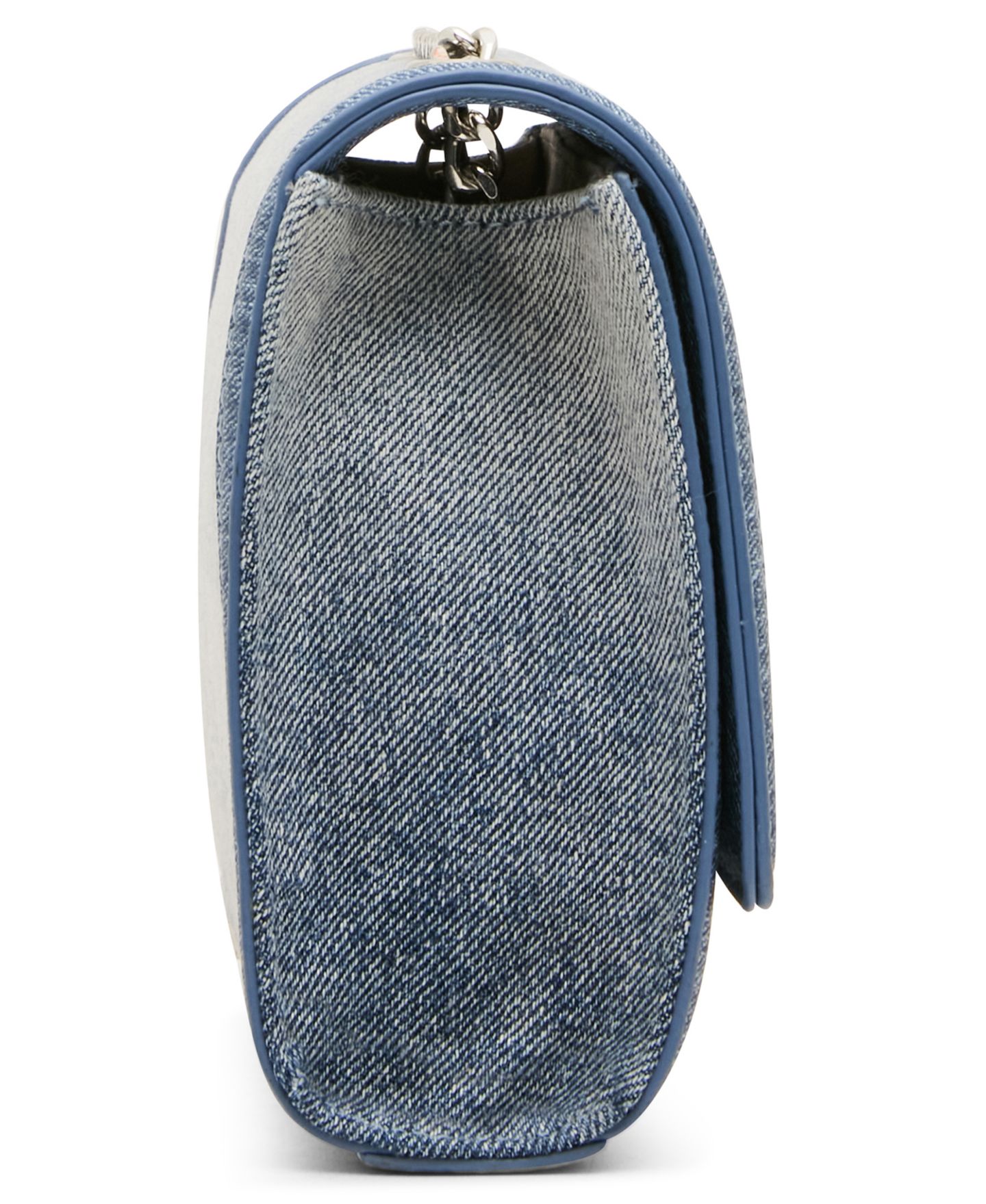 Женская сумка Steve Madden Larisad Denim Mini Crossbody, цвет: Джинсовый — фото 5