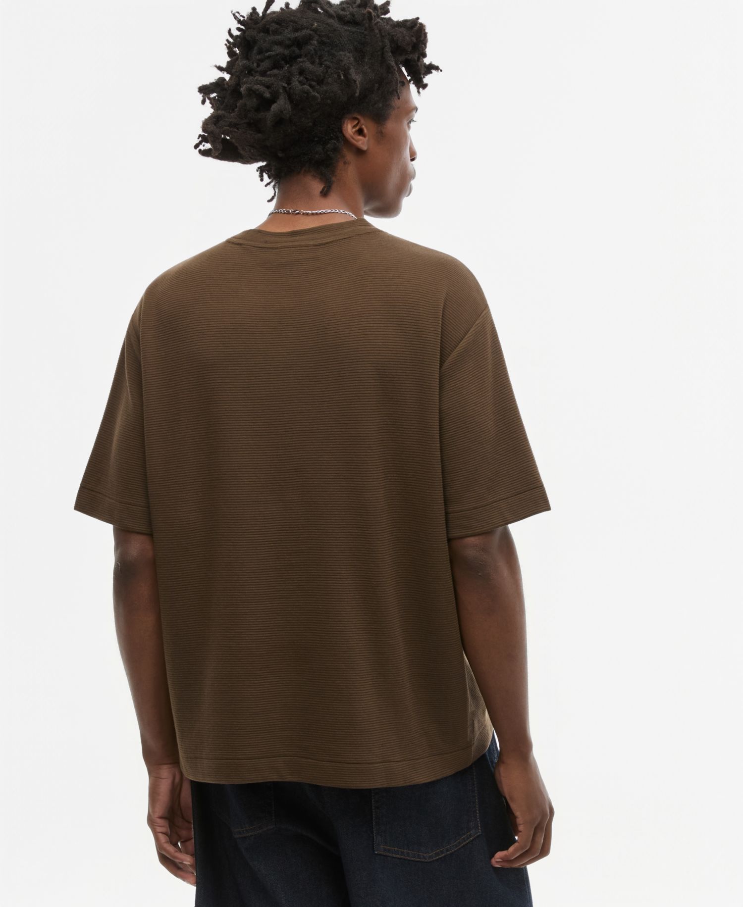 Men's Corey Ottoman-Knit T-Shirt