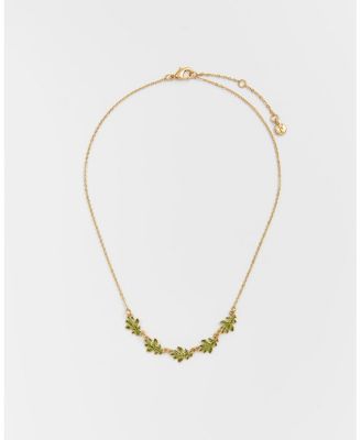 Oak Leaf Gold Choker