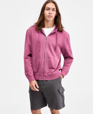 Men's Explore Graphic Zipper Hooded Sweatshirt