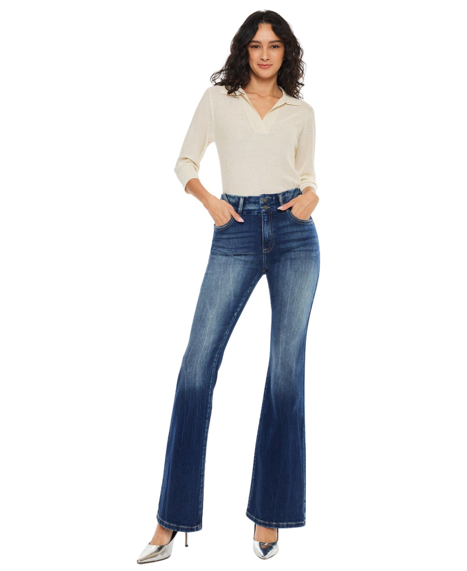 Women's Michelle High Rise Flare Jeans