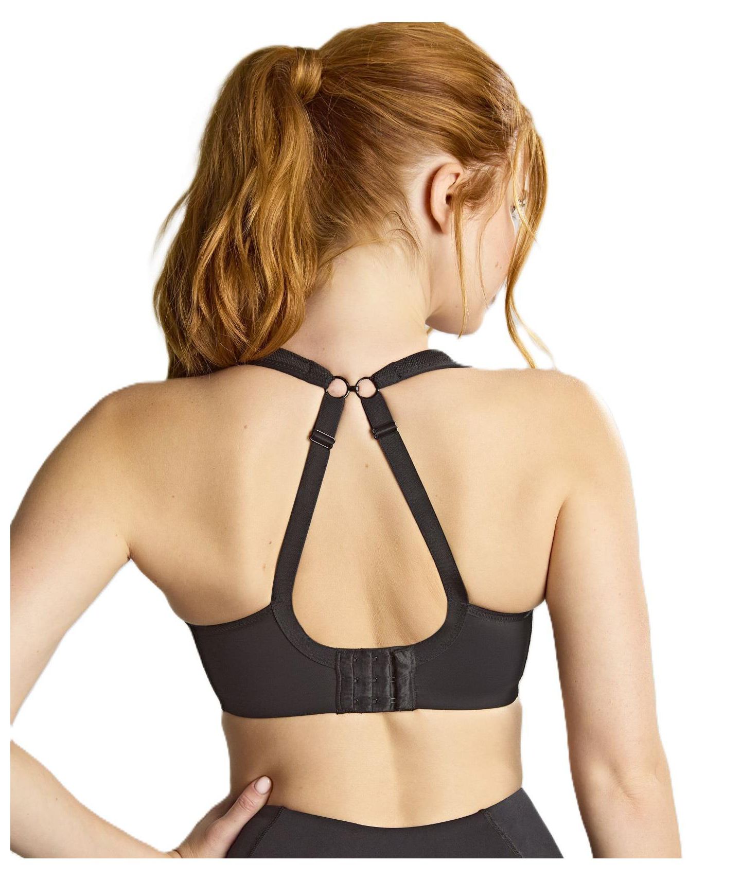 Спортивное бра Power, на косточках — Panache Lingerie, цвет: Чёрный — фото 2