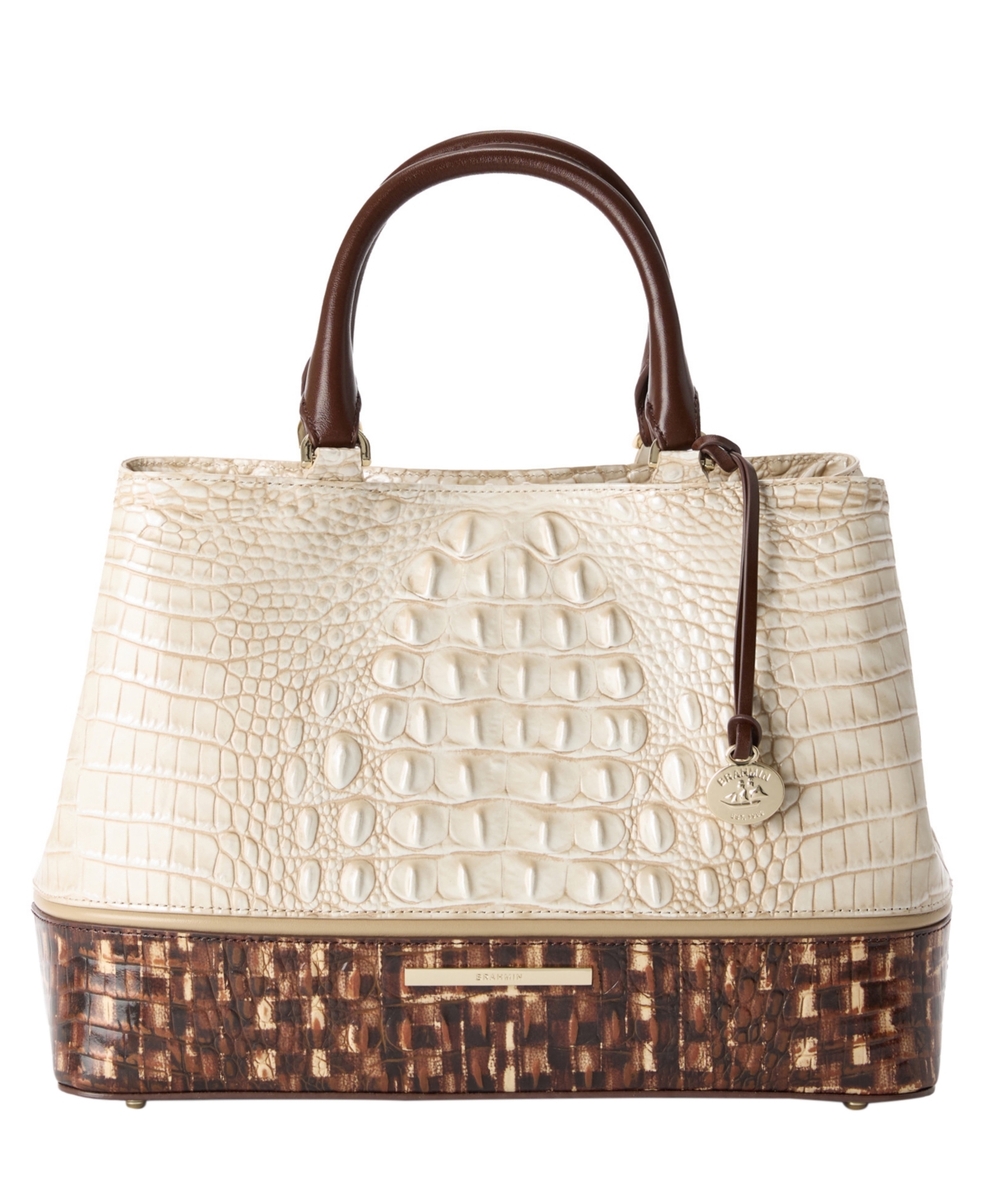 Brahmin Denise Banyan Medium Satchel Handbag
