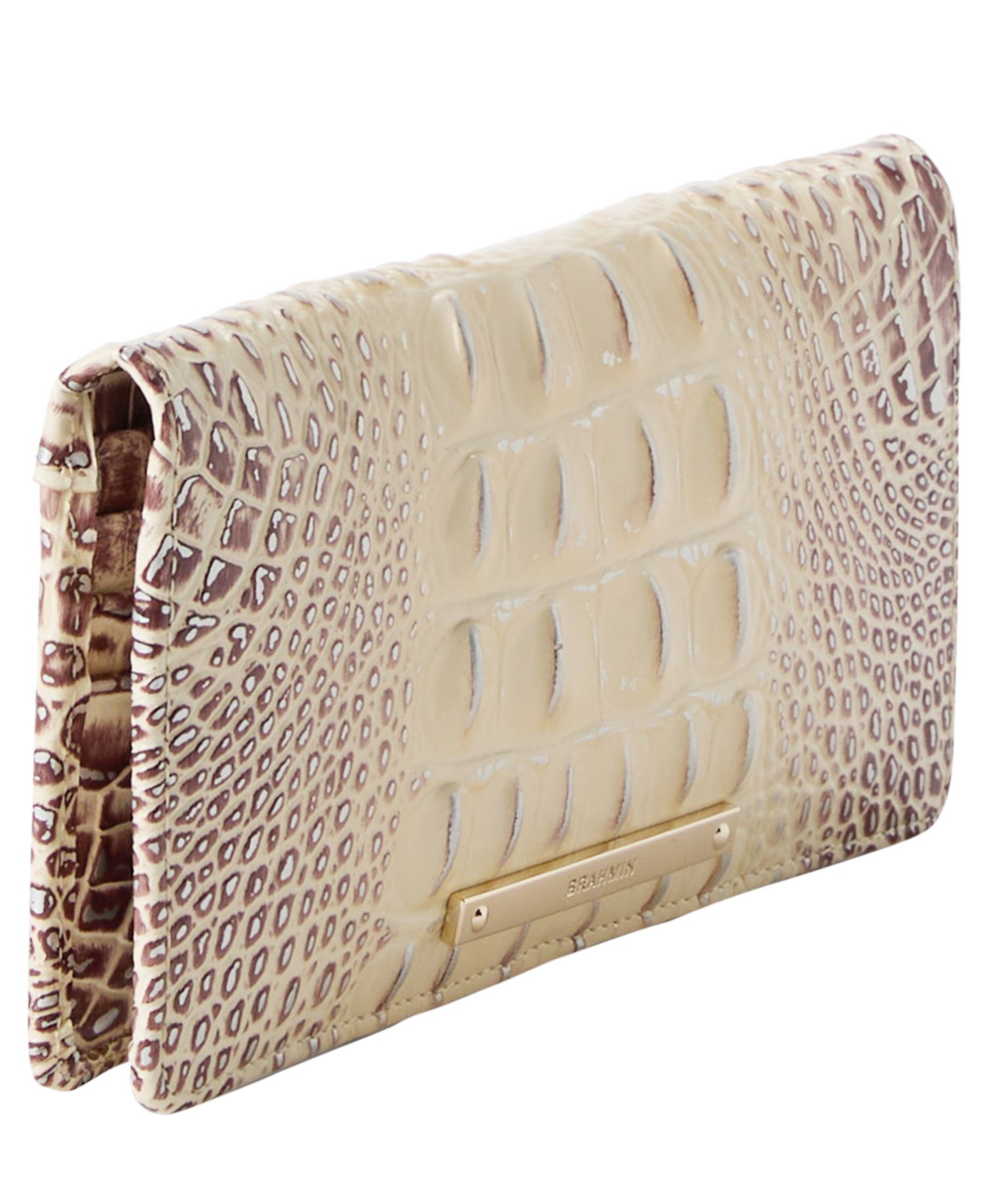 Adelle Ombre Melbourne Embossed Leather Wallet