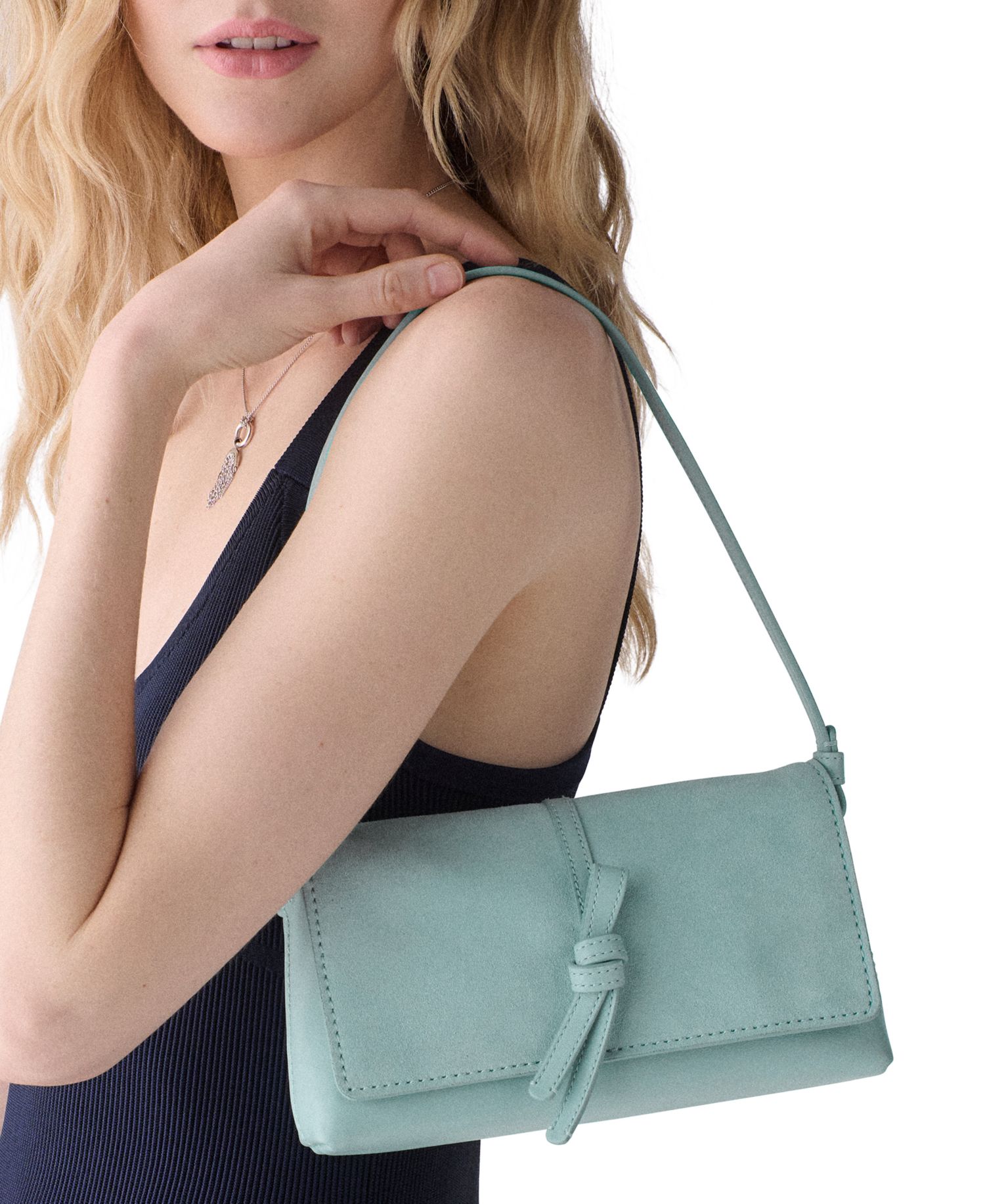 Loop Small Leather Shoulder Handbag